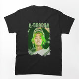 BIG BANGg G-Dragon Retro Y2K Preppy Scrapbook Scrapbook Collage Design Shirt