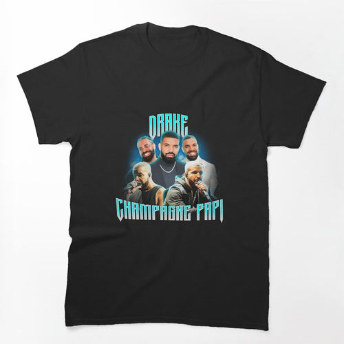 D R A K E Champagne Papi Bootleg Rapper Shirt