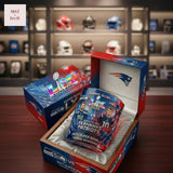 Super Bowl LX 2026 Seattle Seahawks vs Patriots Whiskey Glass