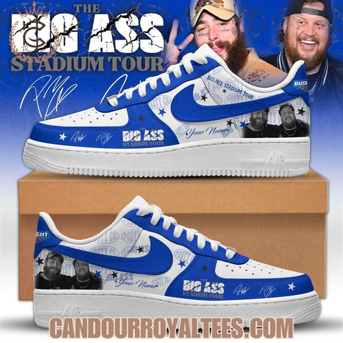 The BIG ASS Stadium Tour Post Malone Air Force 1
