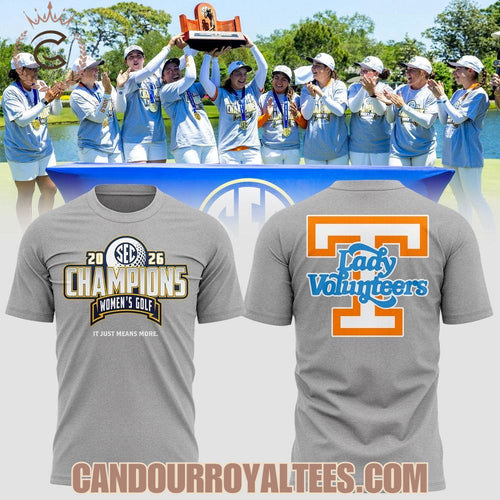 The First Time Tennessee Women’s Golf SEC Champions T-Shirt, Hoodie