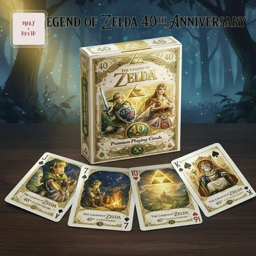 The Legend of Zelda 40th Anniversary Playing Cards
