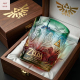 The Legend Of Zelda 40th Anniversary Whiskey Glass