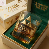 The Legend Of Zelda 40th Anniversary Whiskey Glass
