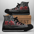 AC/DC High Top Canvas Shoes – HUANNM 585