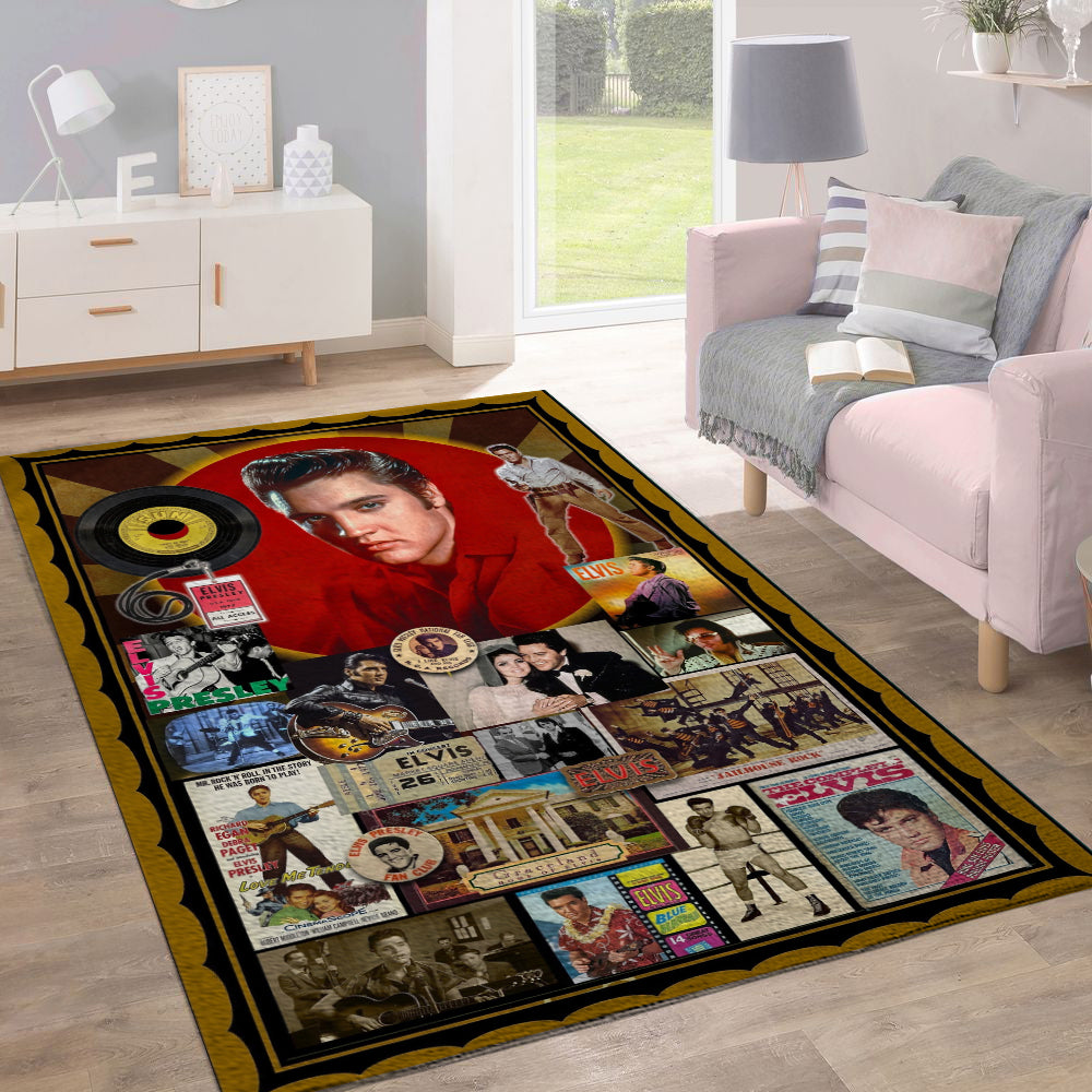 Elvis Presley Rectangular Rug – HOATT 6910