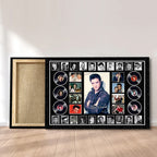 Elvis Presley Rectangle Canvas With Inner Frame – MAITM 9023