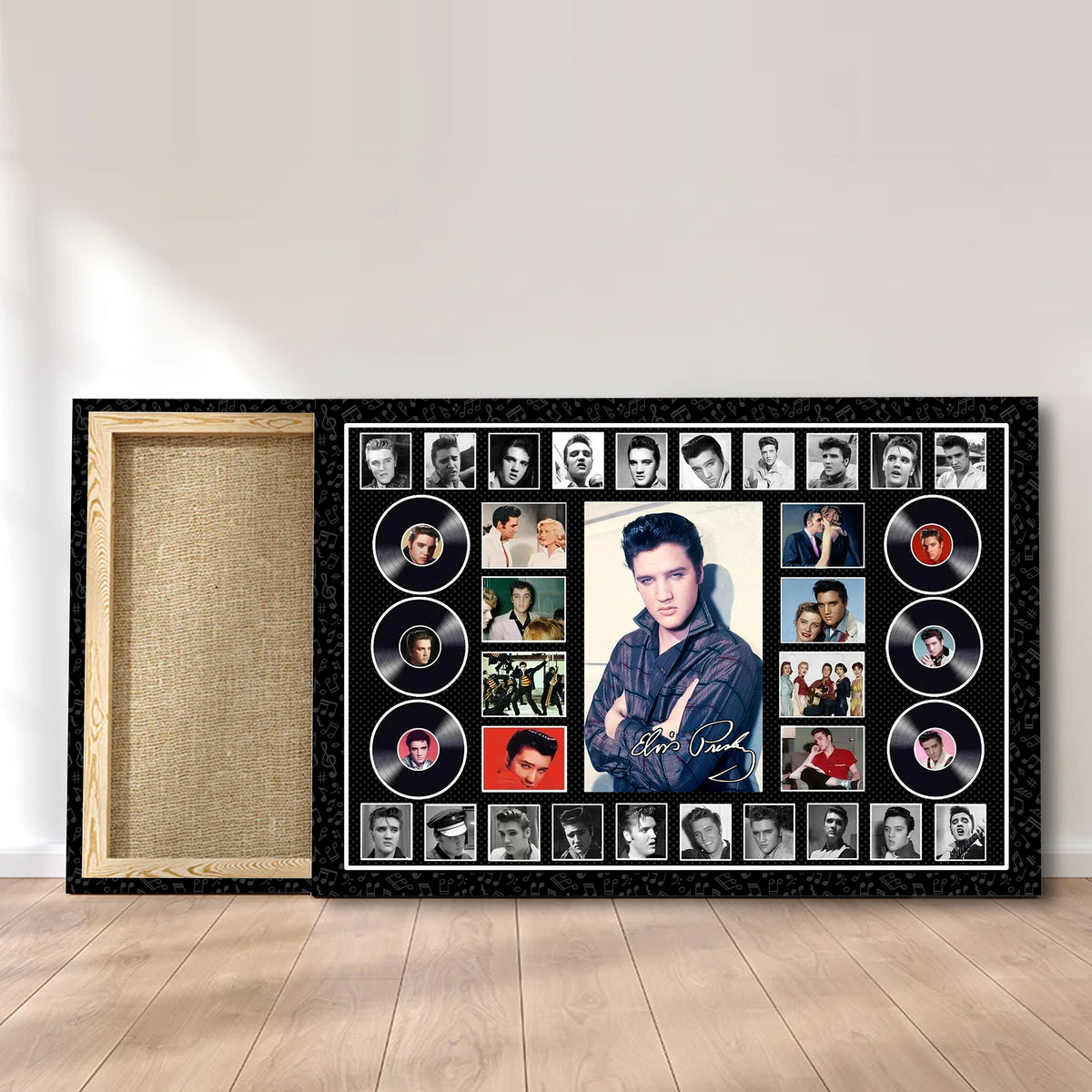 Elvis Presley Rectangle Canvas With Inner Frame – MAITM 9023