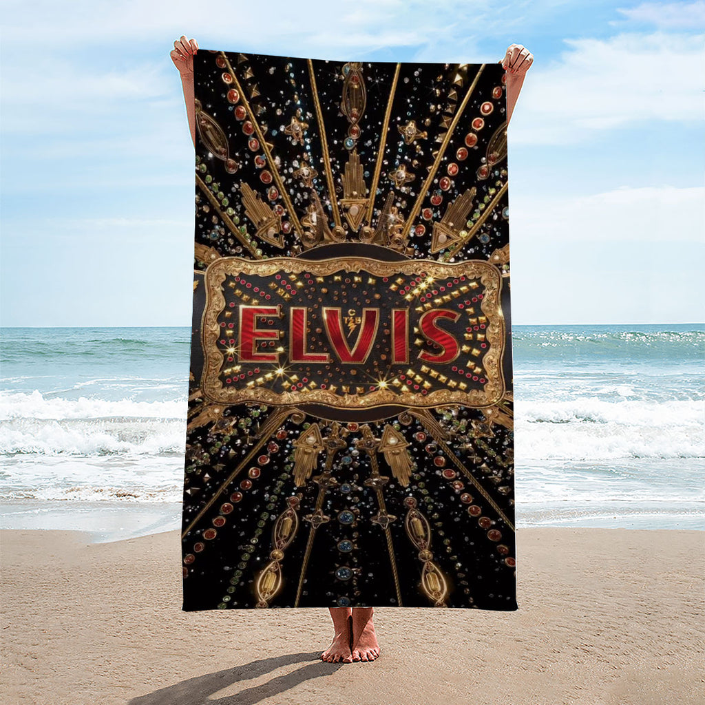 Elvis Presley Rectangle Beach Towel – MAITM 11950