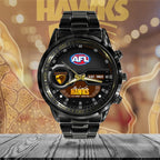 Hawthorn FC Black Stainless Steel Watch – MAITM 8347