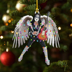 KISS x Ace Frehley Custom Shape 2-sided Acrylic Ornament – MAITM13506
