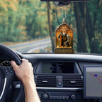 Kneel Before God Custom Shape 2-Side Printed Acrylic Car Ornament – MAITM12508