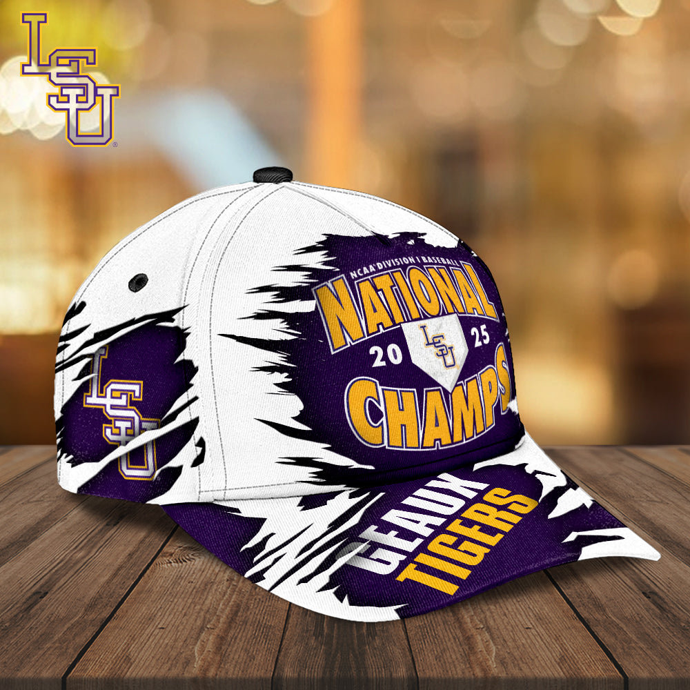 LSU Tigers Baseball 2025 National Champions Classic Cap – MAITM 11811