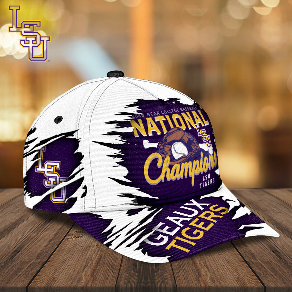 LSU Tigers Baseball 2025 National Champions Classic Cap – MAITM 11923
