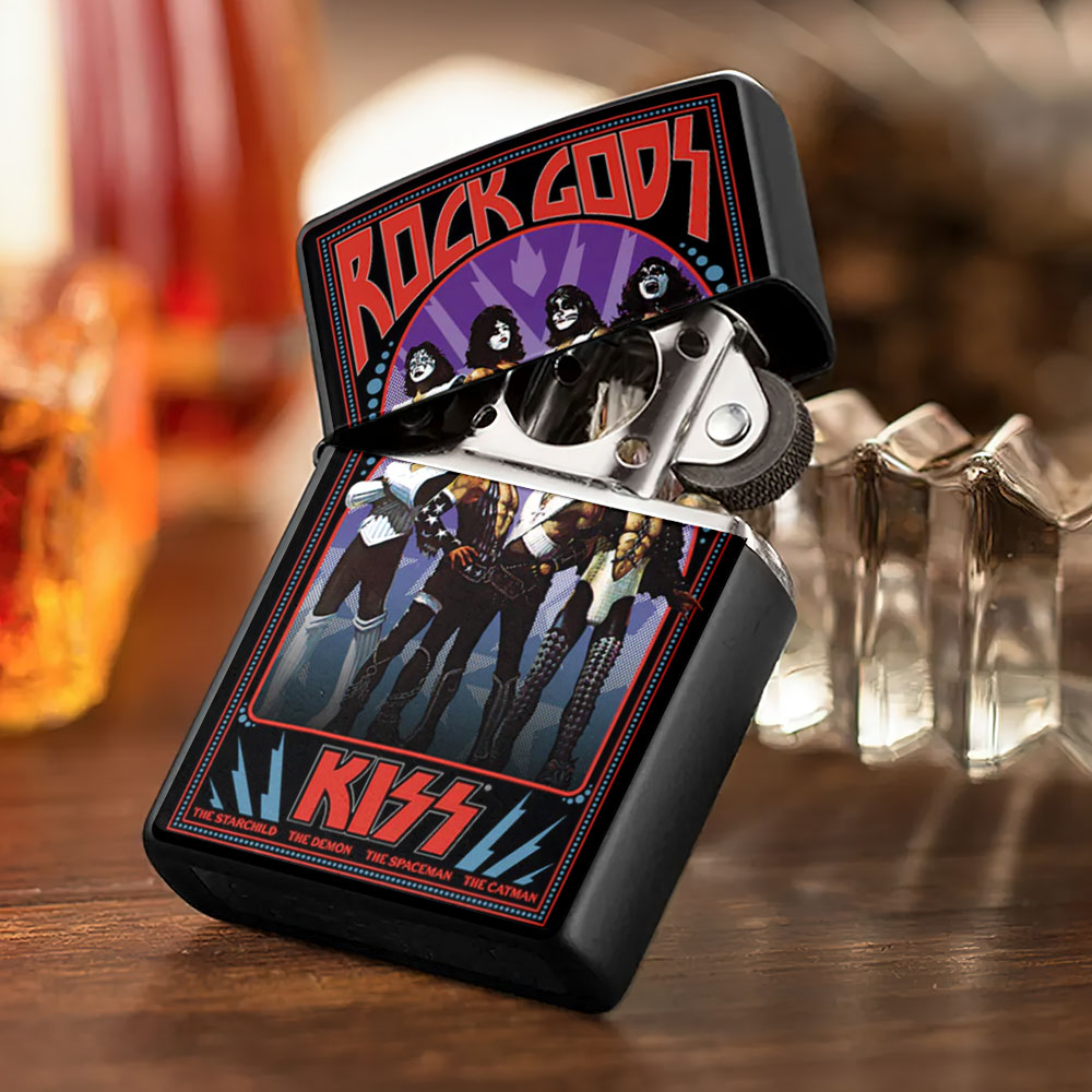 KISS Zippo Lighter Case (No Insert) – NGHIAVT5018