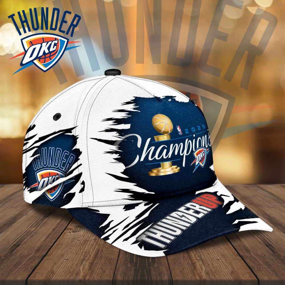Oklahoma City Thunder 2025 NBA Champions Classic Cap – MAITM 11791
