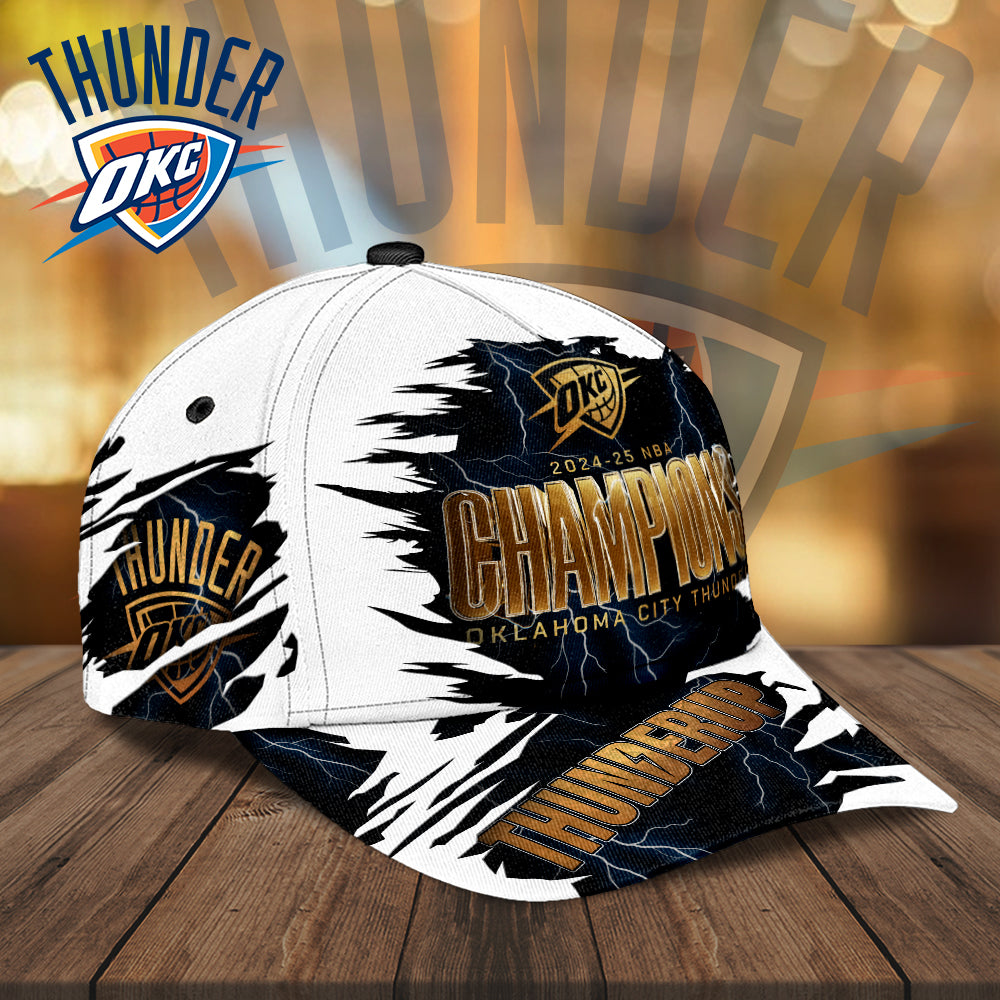 Oklahoma City Thunder 2025 NBA Champions Classic Cap – MAITM 11754
