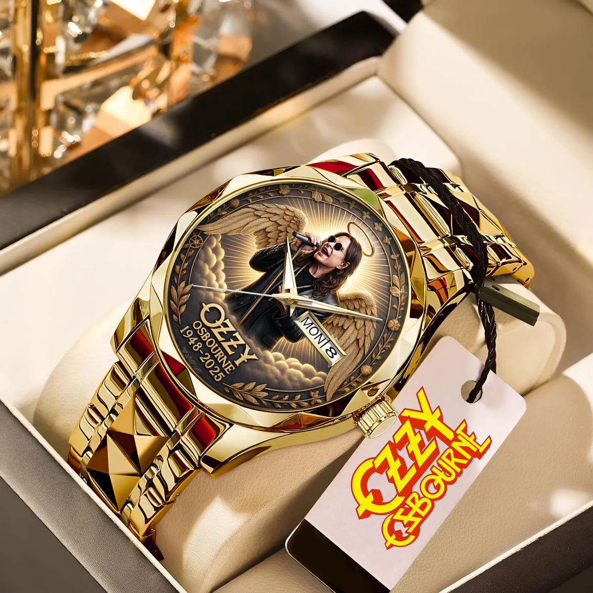 Ozzy Osbourne Alloy Luxury Quartz Watch – MAITM 12271