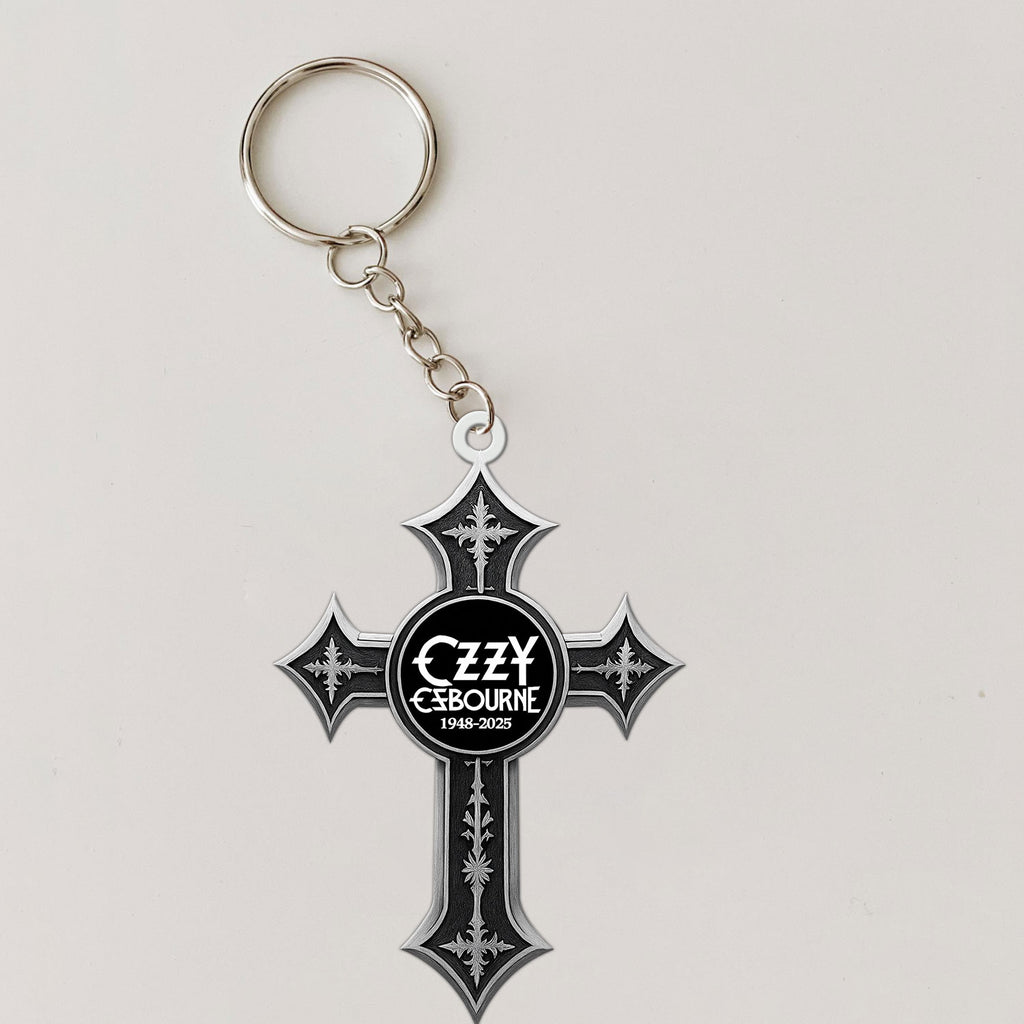 Ozzy Osbourne Custom Shape 2-sided Keychain – MAITM 12482