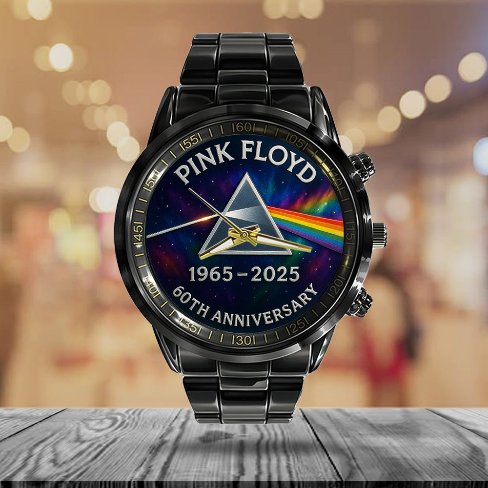 Pink Floyd Black Stainless Steel Watch – MAITM12564