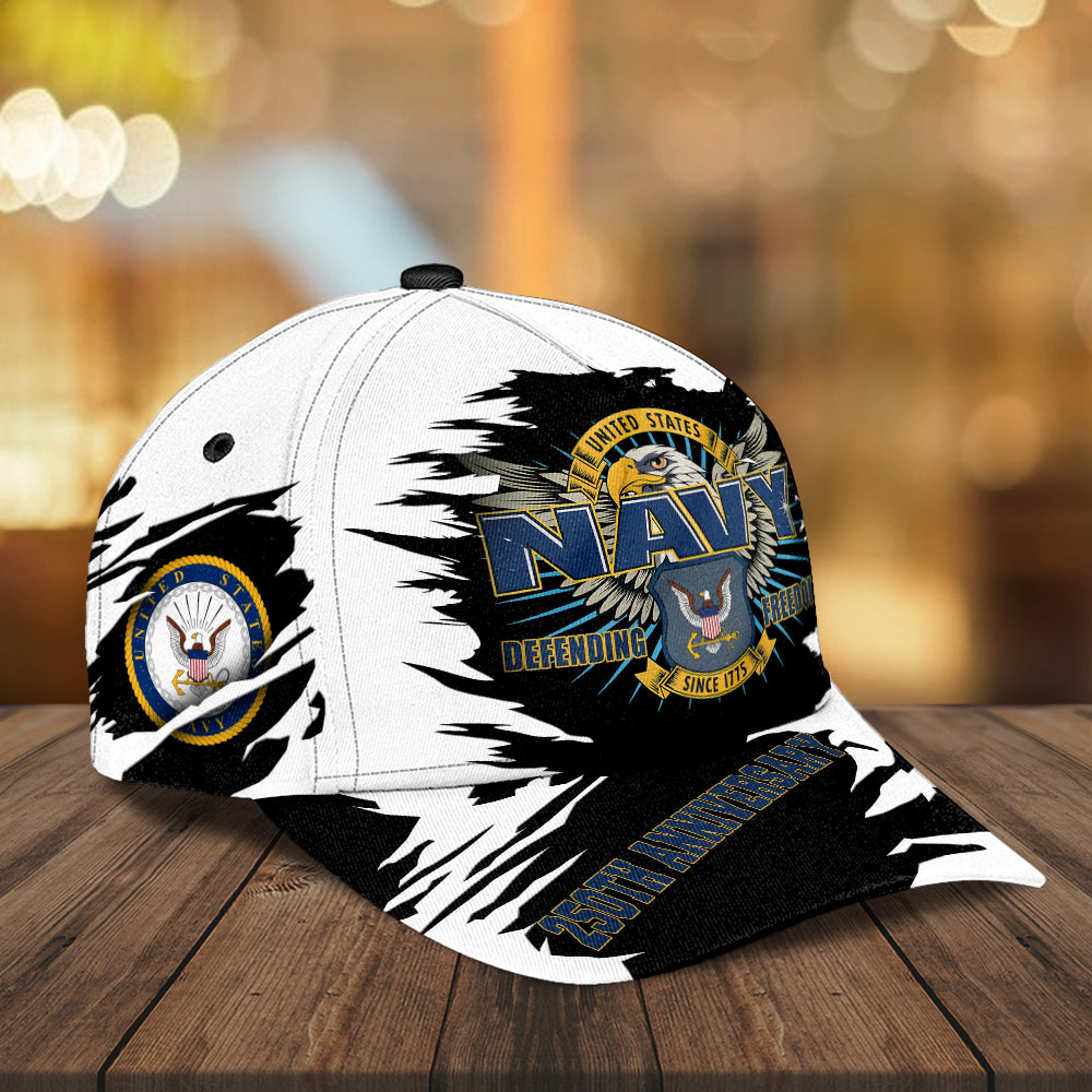 US Navy 250th Anniversary Classic Cap – MAITM13280