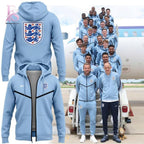 2026 England Football Zip Hoodie