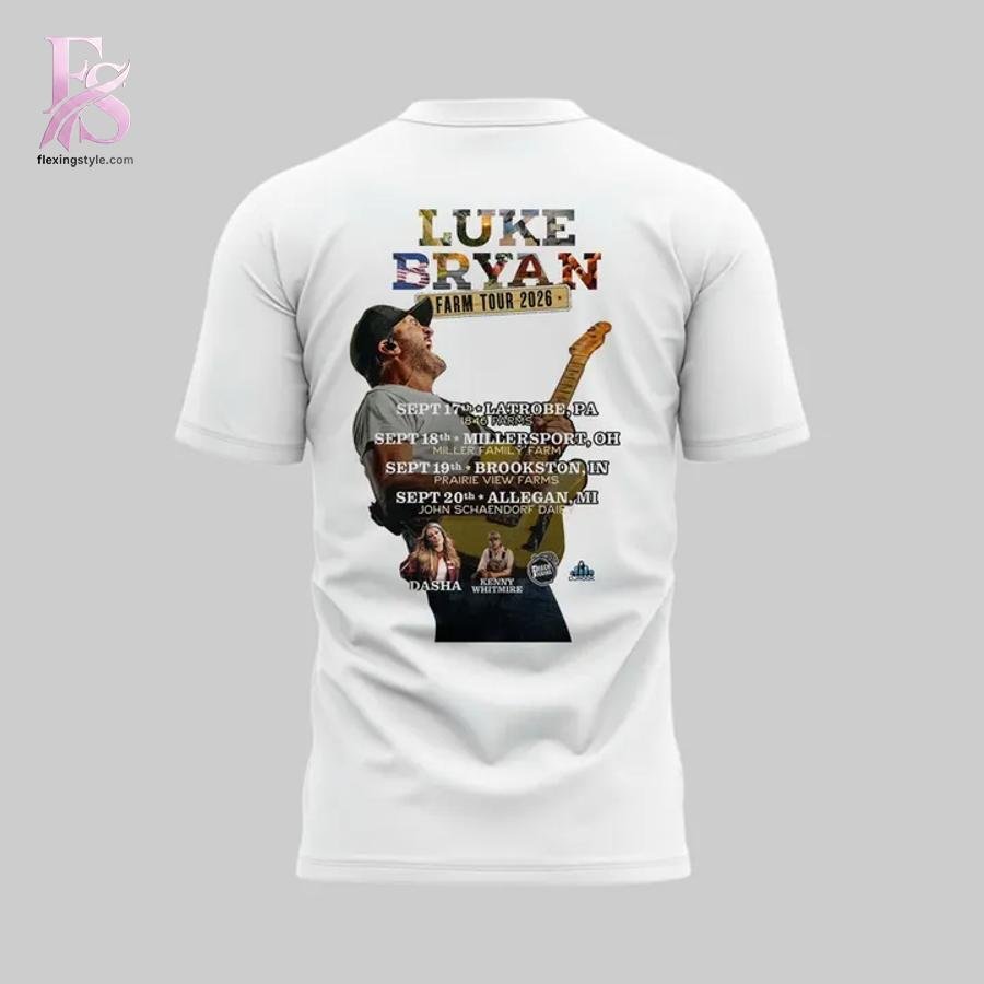 2026 Luke Bryan Farm Tour T-Shirt