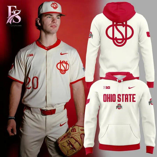2026 Ohio State Buckeyes Throwback Hoodie