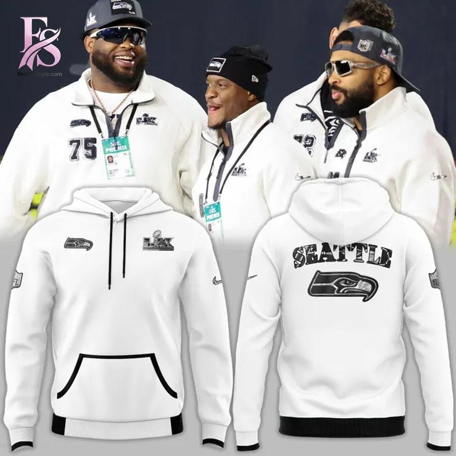 2026 Seattle Seahawks Super Bowl LX Opening Night Uniform Hoodie