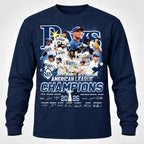 2026 TB Rays American League Champions Signature Shirt