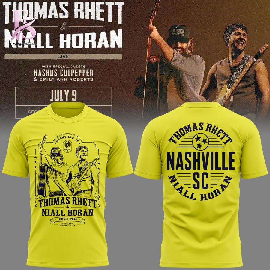 2026 Thomas Rhett & Niall Horan x Nashville SC T-Shirt