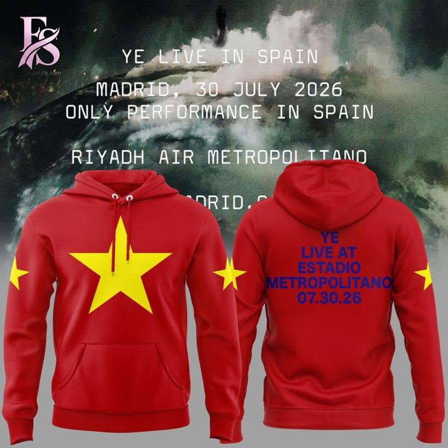 2026 Ye Live Concert Tour SPAIN MADRID T-shirt