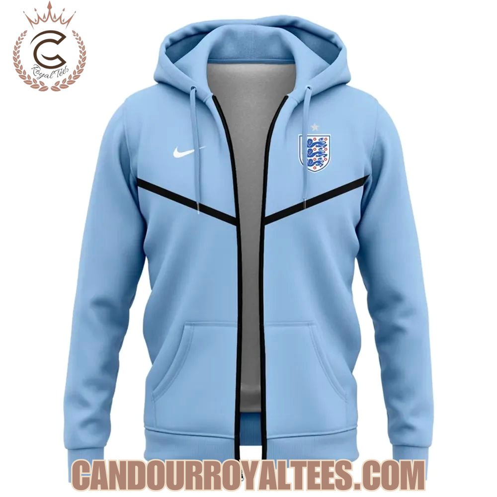 2026 England Football Zip Hoodie