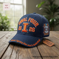 2026 Final Four Fighting Illini Men’s Basketball Embroidered Baseball Cap