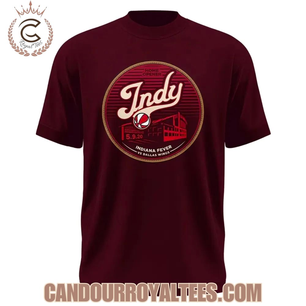 2026 Indiana Fever Home Game Fever Patch T-Shirt