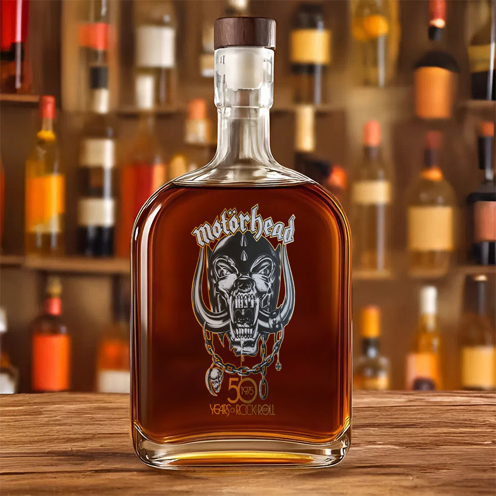 Motörhead 25oz Empty Whiskey Bottle – GNE4701