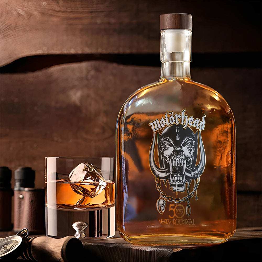 Motörhead 25oz Empty Whiskey Bottle – GNE4701