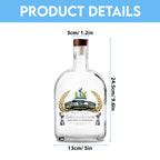 Seattle Seahawks 2025 Super Bowl LX Champions 25oz Empty Whiskey Bottle – TMTHU3931