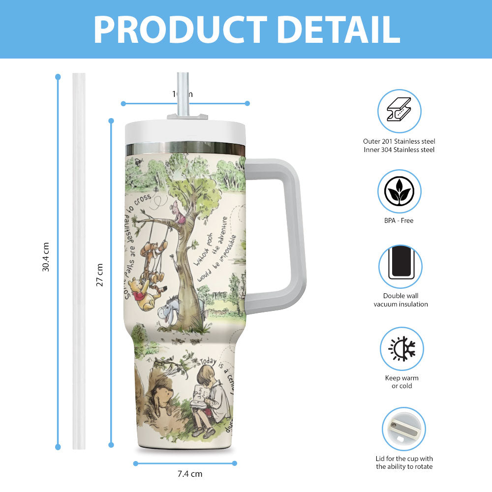 Winnie-the-Pooh 40oz Tumbler – TMTHU3437