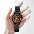 AC/DC Black Stainless Steel Watch – MAITM 7354