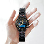 Detroit Lions x Rolex Black Stainless Steel Watch – MAITM7435