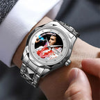 Elvis Presley Alloy Luxury Quartz Watch – MAITM12682