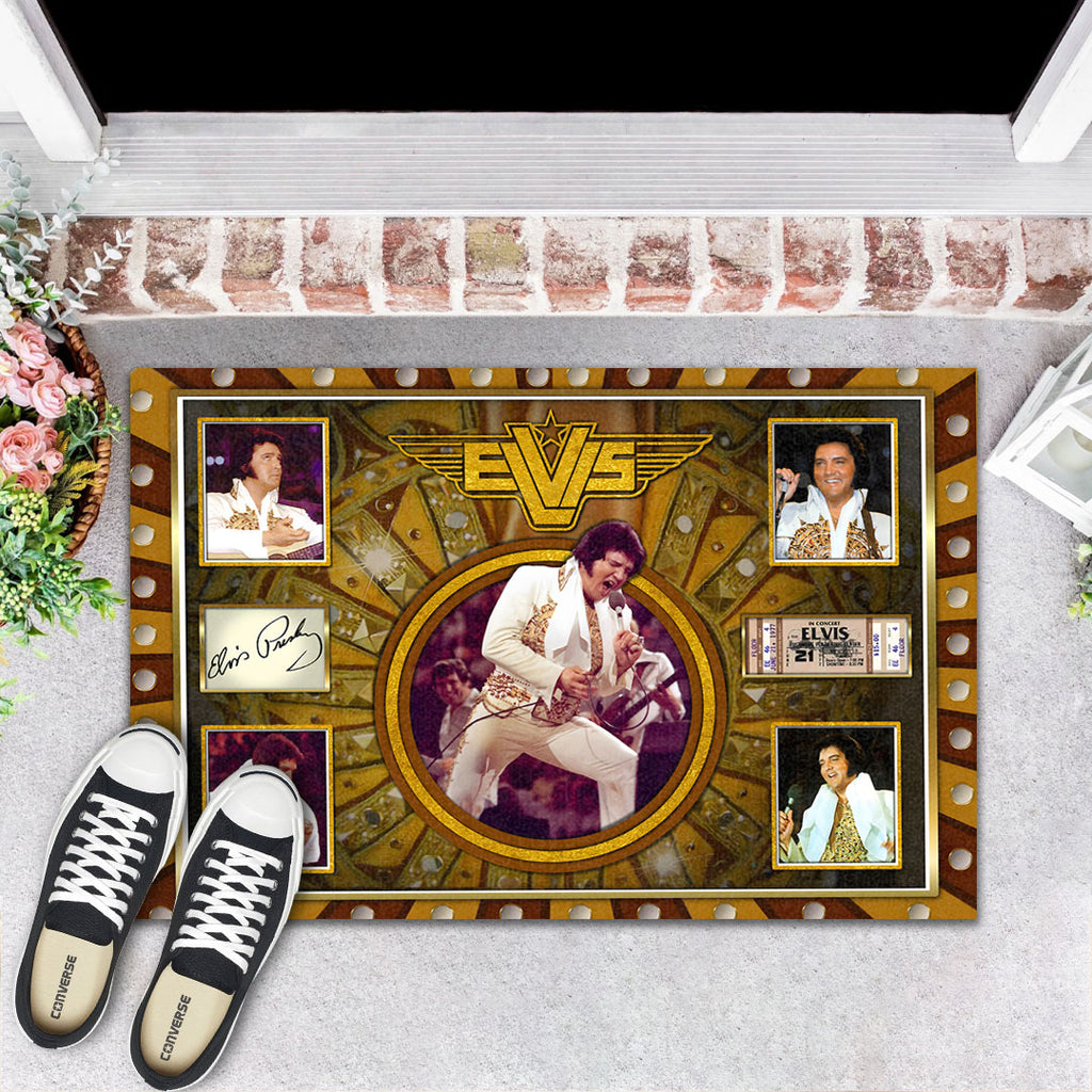 Elvis Presley Custom Doormat – HUANNM 4648