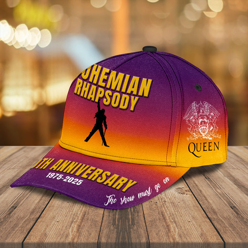 Freddie Mercury x Queen Band Classic Cap – MAITM 12089