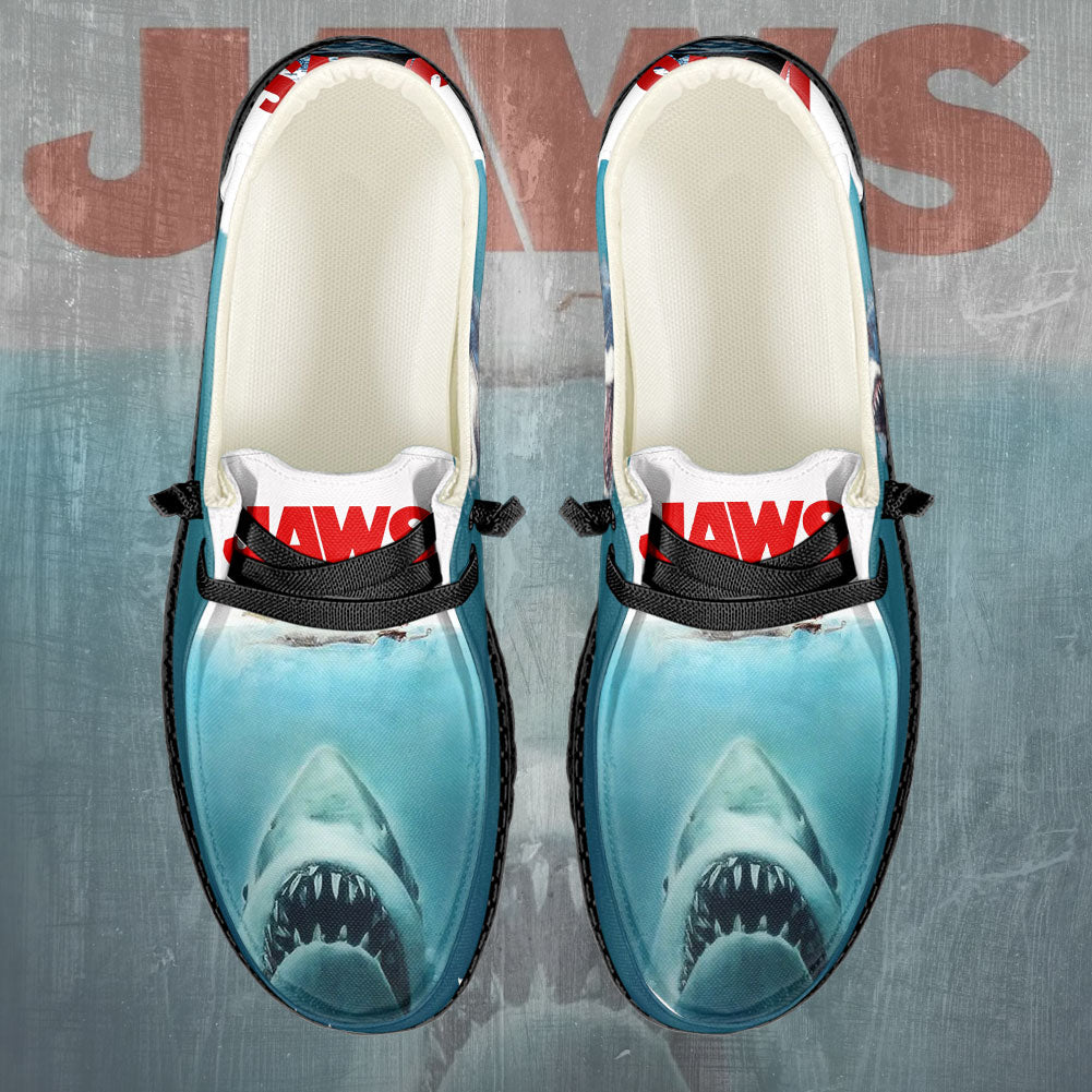 Jaws Custom Hey Dude Shoes – MAITM 11167