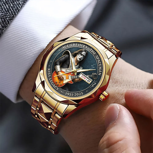 KISS x Ace Frehley Alloy Luxury Quartz Watch – MAITM13467