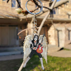 KISS x Ace Frehley Custom Shape 2-sided Keychain – MAITM13491