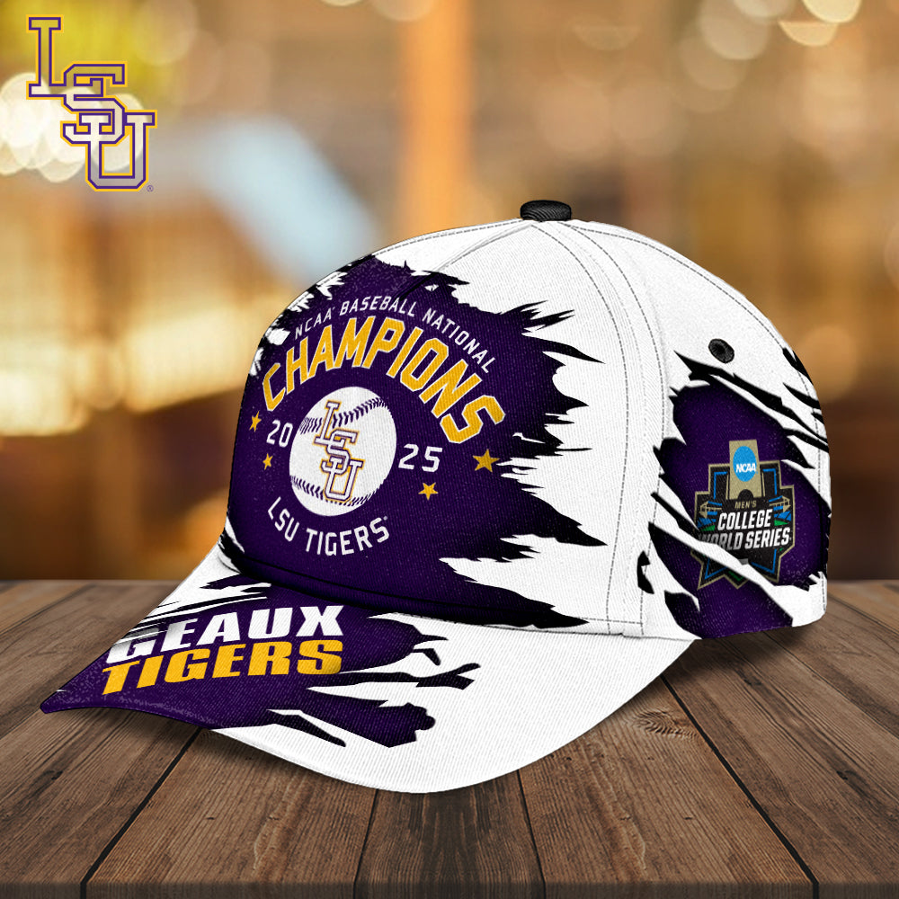 LSU Tigers Baseball 2025 National Champions Classic Cap – MAITM 11792