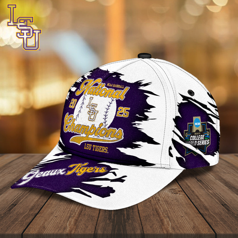 LSU Tigers Baseball 2025 National Champions Classic Cap – MAITM 11812