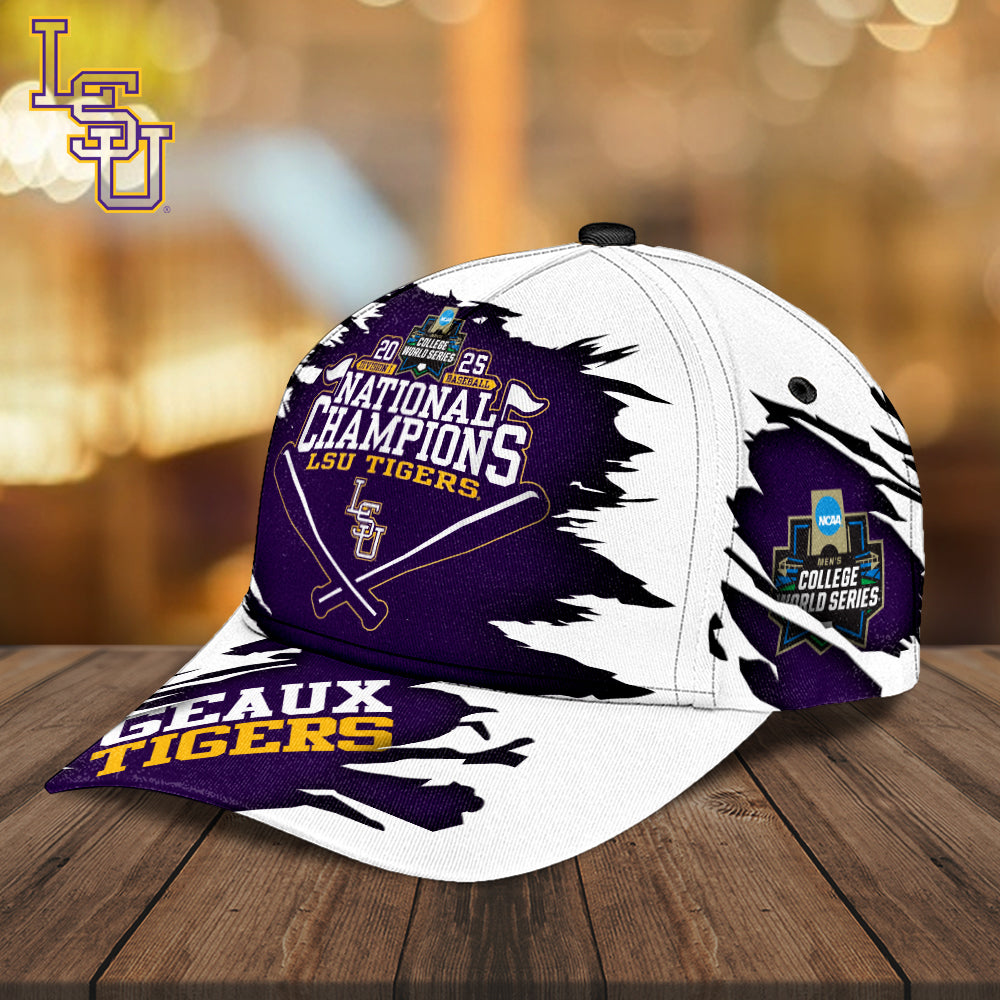 LSU Tigers Baseball 2025 National Champions Classic Cap – MAITM 11922
